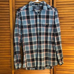 G.H.Bass & Company Button Down Flannel Medium
